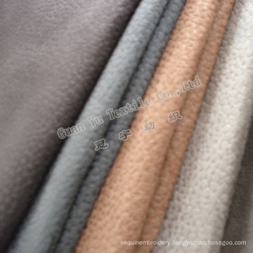 Decorative Home Textile Polyester Suede Fabric for Sofa